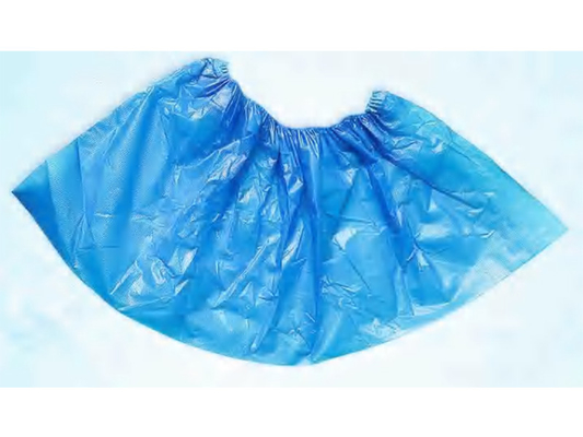 Tampa descartável da sapata do HDPE com tamanho azul branco da cor verde 41cm 45cm