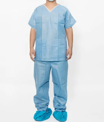 Descartáveis personalizados esfregam os ternos, grupo uniforme médico para o ODM da sala de operação