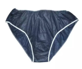 Cuecas descartável dos termas dos PP Spunbond, anti estática do roupa interior descartável da massagem