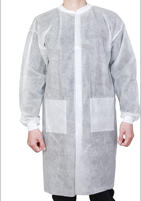 Poeira respirável do vestido descartável durável de pouco peso do laboratório anti para o hospital