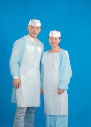 Vestidos descartáveis de 50 partes para os vestidos protetores dos pacientes S-XXXL descartáveis